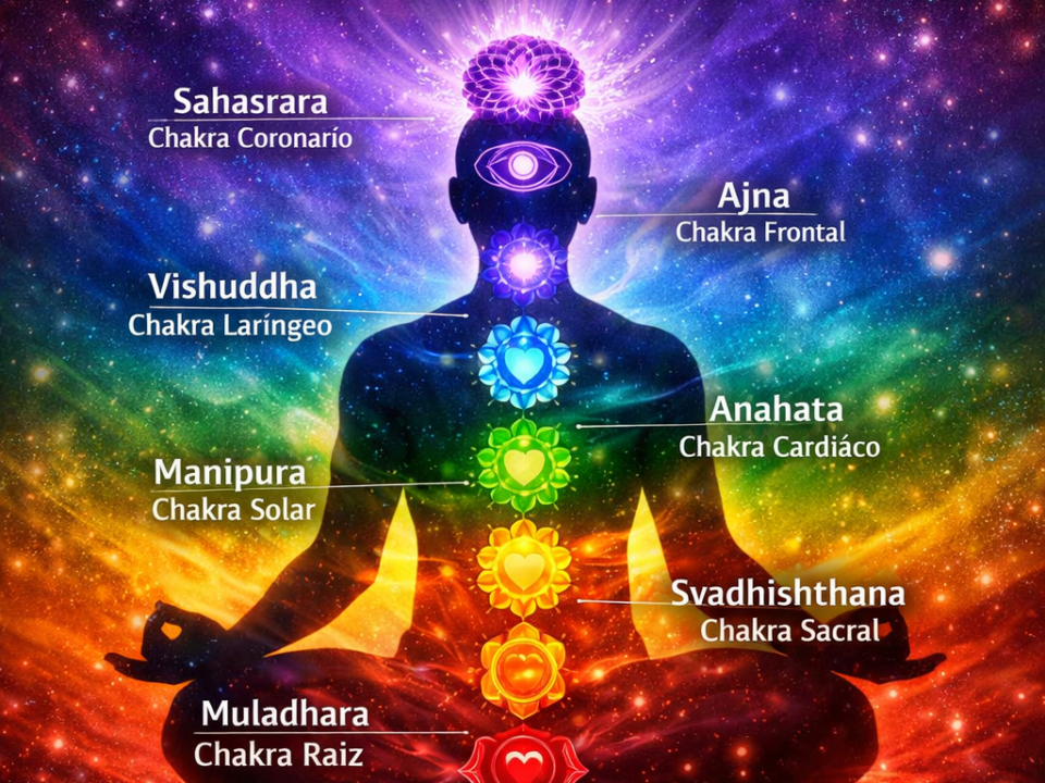Chakras, os 7 principais centros energeticos fisicos e mentais